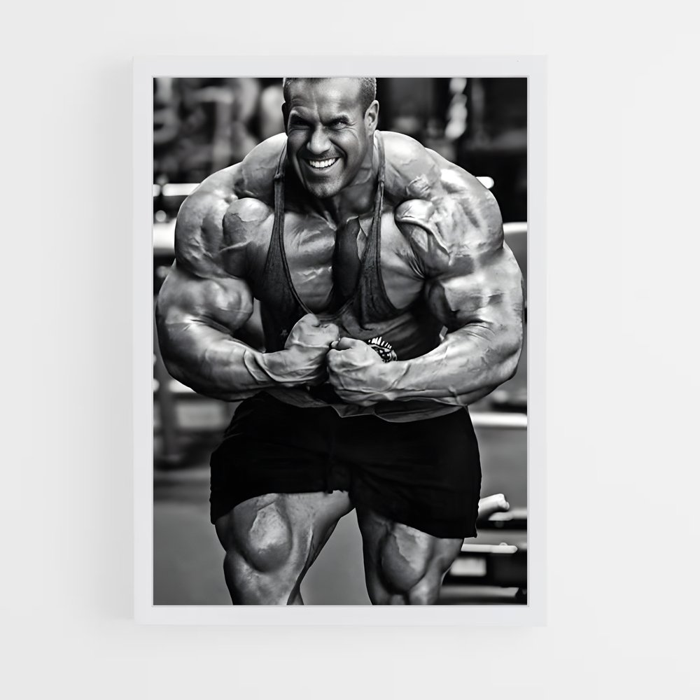 Poster Jay Cutler Bodybuilding Ambiance moderne (vue 3)